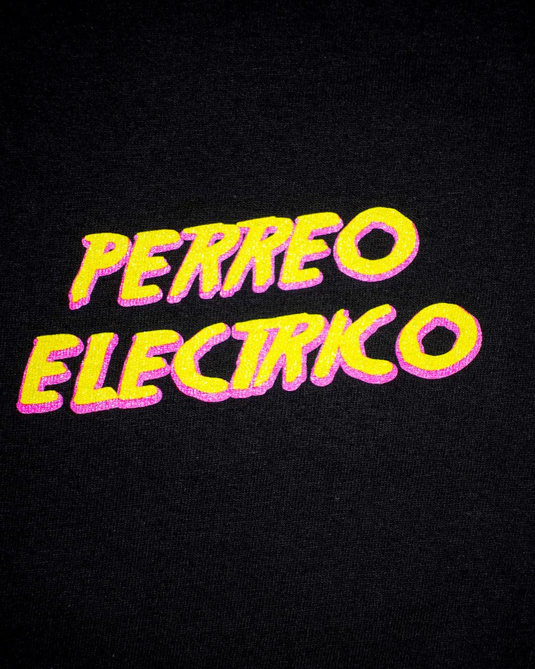 Exclusive Perreo Electrico 4Eva Black T-Shirt