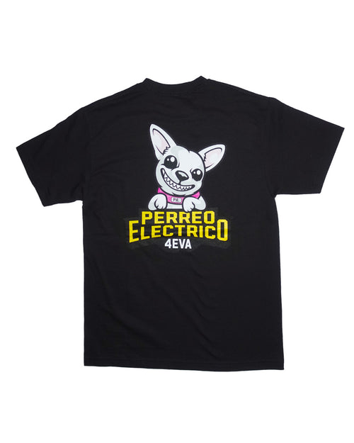 Exclusive Perreo Electrico 4Eva Black T-Shirt