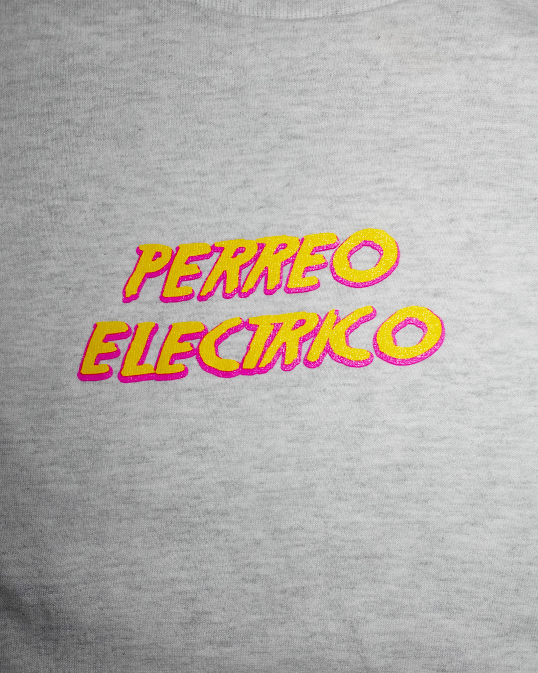 Exclusive Perreo Electrico 4Eva Ash Grey T-Shirt